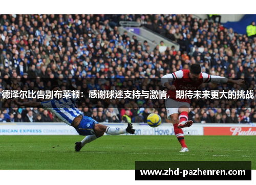 德泽尔比告别布莱顿：感谢球迷支持与激情，期待未来更大的挑战